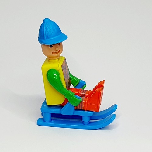 Figurine montable sportif luge - figurine,